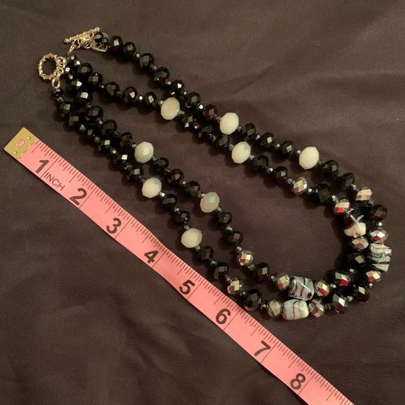 Stunning Vintage C.T.B Double Strand Bead Necklace - Picture 7 of 9